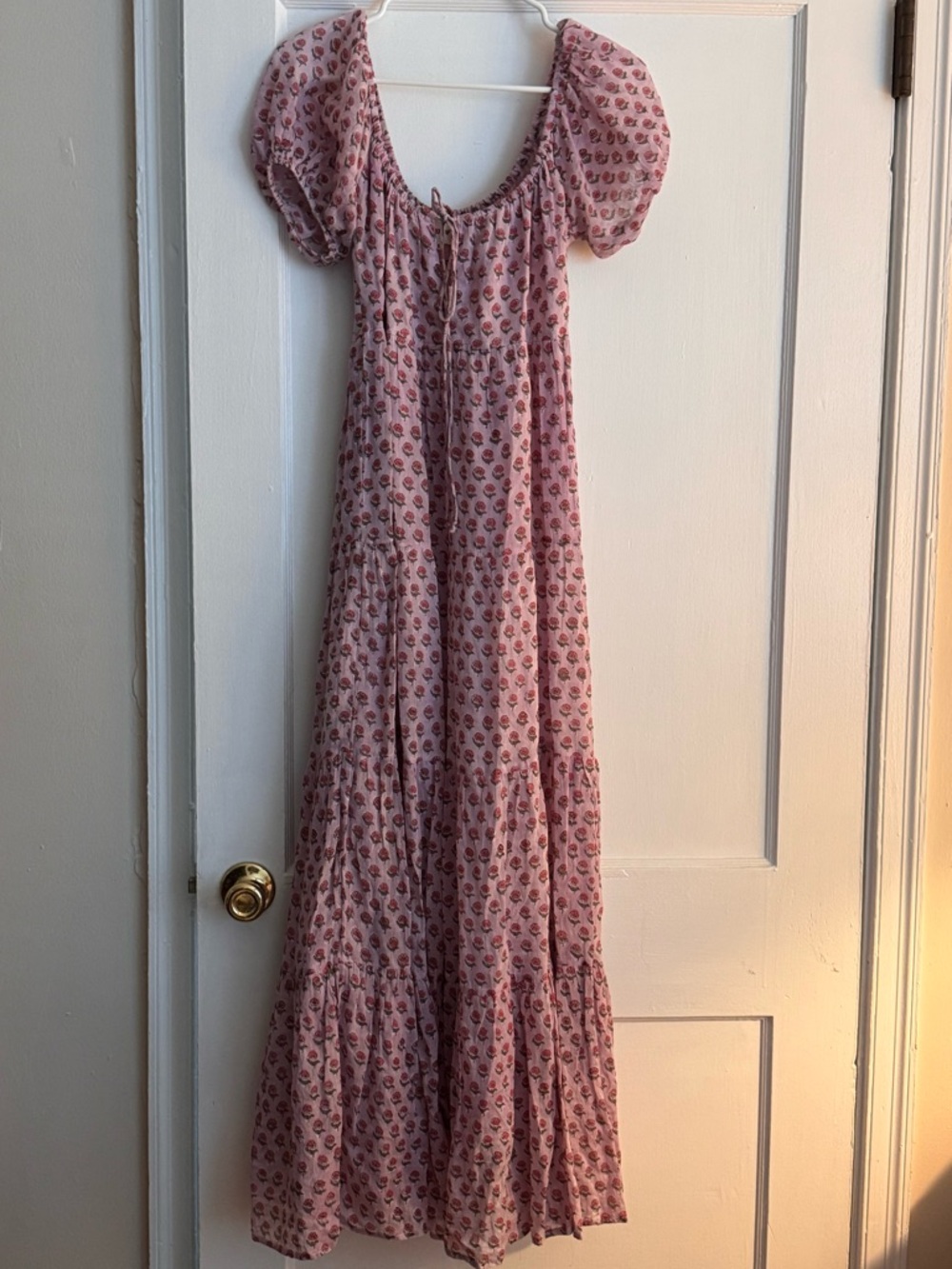 Daughters of India violet Sita maxi dress in size small